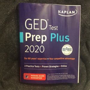 Brand NEW…Never used GED test prep +2020